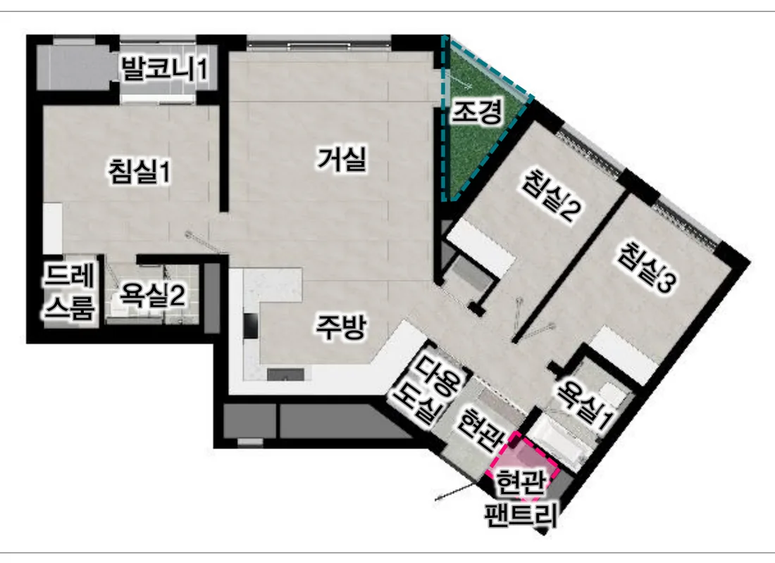 84A 평면도
